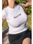 Beyaz Basic Fitted T-Shirt / Vücuda Oturan Kesim 3