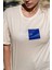 Kadın Oversize Fit Bisiklet Yaka Baskılı Kısa Kollu T-Shirt 3