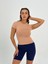 Sütlü Kahve Fitted/vücuda Oturan Crop T-Shirt 1