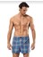 1440 Erkek Desenli Poplin Boxer 6 Adet 1