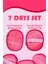 Makyaj ve Yüz Temizleyici - Sadece Su Ile Makyaj Temizleme - Pink Ped -7li Pembe Ped Set 3