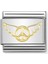 Composable Classic Symbols Steel, Enamel And 18K Gold (31_ANGEL Of Inner Peace) Uyumlu Renkli 1
