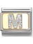 Composable Classic Glıtter Letter Steel, Enamel And 18K Gold M Renkli 2