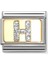 Composable Classic Glıtter Letter Steel, Enamel And 18K Gold H Renkli 2