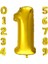 Happy Brithday 30 Yaş Rakamlı Gold&beyaz Mini Doğum Günü Mezunuiyet Özel Gün Parti Kutlama Seti 4