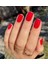 Basic Red Jel Tırnak, 20 Adet (2 Kullanım) 1