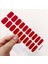 Basic Red Jel Tırnak, 20 Adet (2 Kullanım) 3