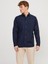 Jjesummer Lınen Blend Shırt Ls Sn Navy 2