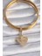 Gold Renk Zirkon Taşlı Çapa Model Ajda Charm - EBJ241109W28970 2