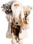Yılbaşı Aksesuarı - Elinde Kayak Pateni Tutan Beyaz Noel Baba - 40 cm 880027 1