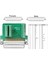 Kutulu DB25 To Dip Adaptör Dişi Terminal Soket 25 Pin D-Sub Paralel Port Haberleşme Uart Dc 3V 5V 5