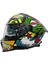 Kask Sway Sw 865 Boom Black Callorful Güneş Gözlüklü 2