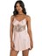 Aria's Closet Somon Kısa Saten Gecelik 8239 1