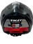 Kask Sway Sw 865 Tıtan Black White Red Güneş Gözlüklü 5