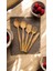 Edremit Zeytin Ağacı Doğal Ahşap El Yapımı Spatula Servis 28 cm 5