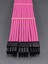 Rtx 8+8+8 Pin VGA (E.kartı) Uzatma - Pembe Sleeved 1