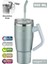Rotate Handle Tumbler Cup 0.94ML/34OZ Pipetli/rahat Içim Vakumlu Paslanmaz Çelik TERMOS-FFVGN1007-950ML 2