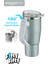 Rotate Handle Tumbler Cup 0.94ML/34OZ Pipetli/rahat Içim Vakumlu Paslanmaz Çelik TERMOS-FFVGN1007-950ML 3