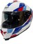 Kask Sway Sw 865 Tıtan White Blue Red Güneş Gözlüklü 2