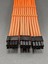 Rtx 8+8+8 Pin VGA (E.kartı) Uzatma - Uv Turuncu Sleeved 1