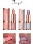 Natural Pembe Renk Kalıcı Parlak Simli Ruj Glitter Waterproof Matte Luxury Lipstick 5