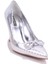 DZA07-388497 Gümüş Abiye Topuklu Kadın Ayakkabı 1