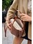 Taba Kroko Kadın Bolso Shopper El ve Omuz Çantası 2