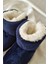 Peluş Bebek Tüylü Kaymaz Taban Patik 0-9 Ay Panduf 2