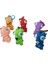 Pörtlek Göz Dinazor Anahtarlık - 6 Lı Set 1