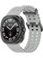 Samsung Galaxy Watch 7 Ultra 47MM ile Uyumlu Kordon Dalgalı Silikon Kayış 2