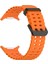 Samsung Galaxy Watch 7 Ultra 47MM ile Uyumlu Kordon Dalgalı Silikon Kayış 1