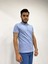 Erkek Yarım Fermuarlı Yakalı Dokulu T-Shirt 4