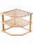 Bambu Banyo 3 Katlı Köşe Rafı Organizer Banyo Düzenleyici BMB57 1