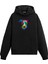 Köpek Lila Renkli Köpek Tasarımı Doğum Günü Hediyesi Pamuklu Hoodie Kapşonlu Sweatshirt 1