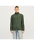 Erkek Yarım Fermuarlı Logo Baskılı Sweatshirt - Corp 5