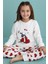 Lamb Desenli Uzun Kollu Pamuk Kız Çocuk Pijama Takımı 1