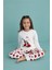 Lamb Desenli Uzun Kollu Pamuk Kız Çocuk Pijama Takımı 2
