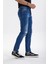 Pamuklu Skinny Denim Erkek Kot Pantolon 5