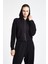 Kadın Fermuarlı Kapüşonlu Sweatshirt 24N-2103 5