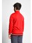 Kırmızı Çocuk Fermuarlı Sweatshirt 23B-3124 5