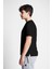 Siyah Çocuk Kısa Kollu T-Shirt 23B-3108 2