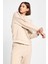 Kadın Fermuarlı Sweatshirt 24N-2120 2
