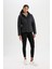 Fit Ultra Hafif Mont Su İtici Kapüşonlu Fermuarlı C4945AX24WN 2