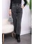Füme Bel Lastikli Mom Jeans Pantolon 2