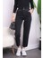 Antrasit Bel Lastikli Mom Jeans Pantolon 3