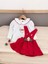 Yılbaşı Konsept Sevimli Kız Çocuk Takım - Kırmızı 1