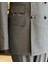 Italyan Stil Slim Fit Kruvaze Ceket Pantolon Takım Elbise Gri T12999 5