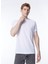 Bisiklet Yaka Beyaz Erkek T-Shirt 755053542221 1