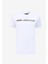 Bisiklet Yaka Beyaz Erkek T-Shirt 755053542221 3