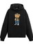 Balıkçı Ayıcık Tasarım Pamuklu Hoodie Sevgili Kombini Sevgiliye Kapşonlu Sweatshirt 1